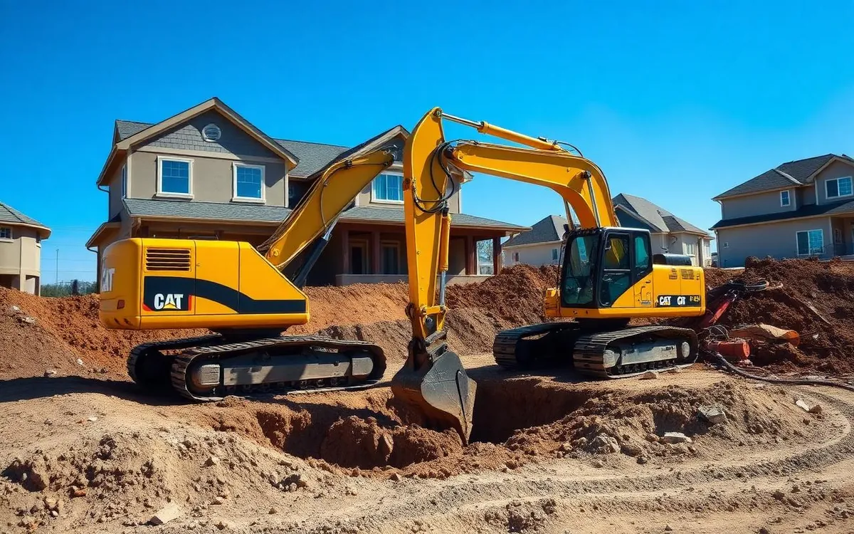 Excavation by Norfolk County Construction